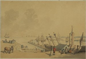Ramsgate Harbour — Thomas Rowlandson