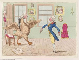 Look At Me — James Gillray