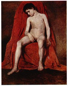 Male Nude — Vasily Ivanovich Surikov
