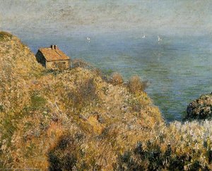 The Fisherman's House At Varengeville — Claude Monet