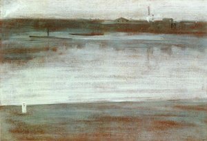 Symphony In Grey: Early Morning, Thames — James Abbott Mcneill Whistler