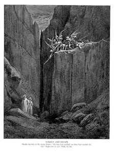 Tumult And Escape — Paul Gustave Doré, Romanticism