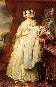 Helene Louise, Princesse De Mecklenbourg, Duchesse D'orleans (1814 1858) — Franz Xavier Winterhalter