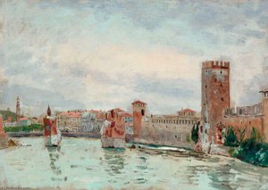 Medieval Bridge, Verona — Carel Victor Morlais Weight