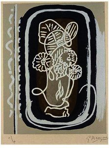 Bouquet. White Flowers — Georges Braque, Cubism