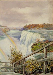 The American Fall From Pearl Island, Niagara — Marianne North