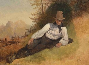Portrait of a young farmer