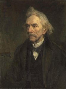 Louis Jacques Veltman (1817-1907). Actor, Jozef Israëls, 1893 — Jozef Israëls