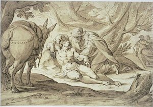 The Good Samaritan — Hans Von Aachen