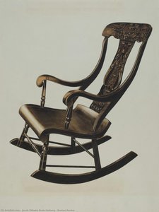 Boston Rocker — Jacob Vilhelm Rode Heiberg