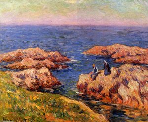 Rocky Coast, Brittany — Henri Moret