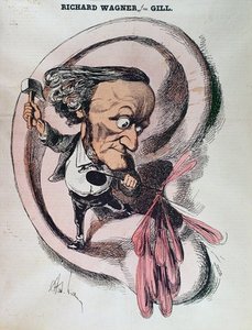 Richard Wagner Splitting — André Gill