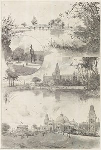 Dedication Of The Alexandra Palace To The Public - Scenes In The Grounds — Joseph Holland Tringham