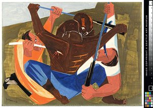 ...for Freedom We Want And Will Have, For We Have Served This Cruel Land Long Enuff... -a Georgia Slave, 1810 — Jacob Lawrence