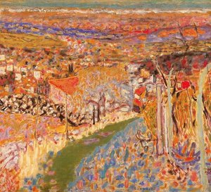 Landscape Over Le Cannet — Pierre Bonnard