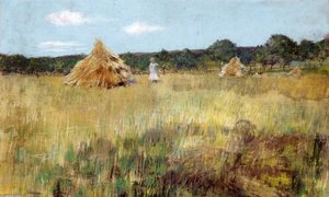 Grain Field, Shinnecock Hills — William Merritt Chase