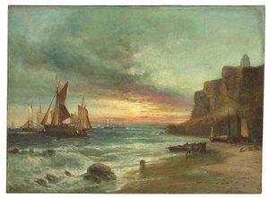 Ships Coming Onto Shore — Andrew Melrose