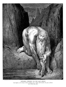 The Giant Antaeus — Paul Gustave Doré, Romantic Illustration