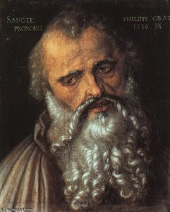Saint Philip The Apostle,1516, Uffizi — Albrecht Dürer, Northern Renaissance