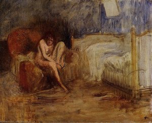 Getting Out Of Bed — Jean Louis Forain