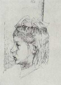Portrait Of A Girl — Kuzma Petrov-vodkin, Contemporary Realism