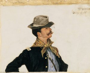 Lieutenant Powhatan H Clarke Tenth Cavalry — Frederic Remington