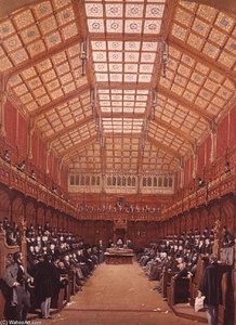 Interior Of The House Of Commons — Joseph Nash