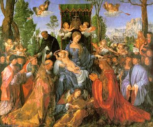 Altarpiece Of The Rose Garlands — Albrecht Dürer, Northern Renaissance