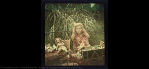 Study Of Georgia Engelhard with Dolls