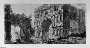 Arch Of Titus In Rome — Giovanni Battista Piranesi, Baroque