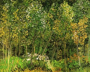 The Grove — Vincent Willem Van Gogh, Post-impressionism