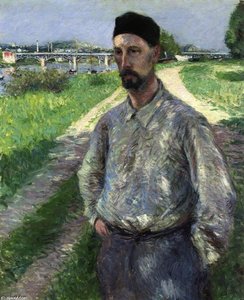 Portrait Of Eugene Lamy — Gustave Caillebotte