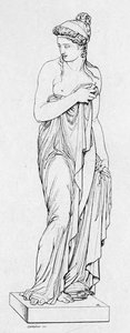 Modesty. At His Feet, A Turtle. — Pierre Cartellier