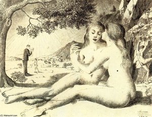 Untitled (7270) — Paul Delvaux