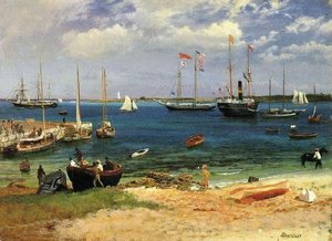 Nassau Harbor — Albert Bierstadt