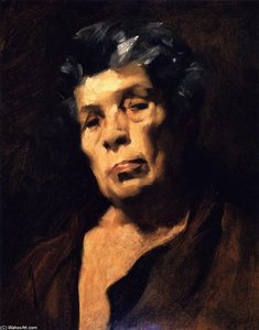 Head Of Aesop (after Velazquez) — John Singer Sargent
