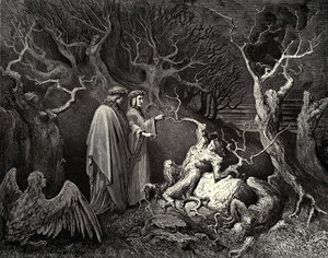 The Inferno, Canto 13 — Paul Gustave Doré