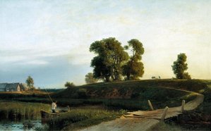View Of Lakhta Near St. Petersburg — Lef Feliksovich Lagorio
