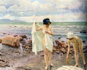 Badende Kvinder — Paul Gustave Fischer