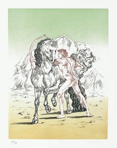 Aciere Con Cavallo — Giorgio De Chirico
