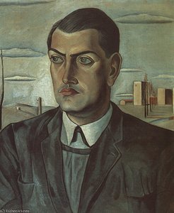 Dalí Portrait Of Luis Buñuel,1924, Museo Nacional Reina Sofí — Salvador Dalí