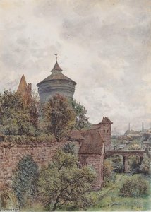 The Spittler In Nuremberg — Rudolf Von Alt