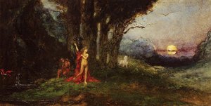 Pasiphae And The Bul — Gustave Moreau