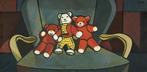 Three Toy Bears — Cliff Rowe