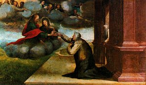 Altarpiece Of The Stigmata Of St. Catherine 2 — Domenico Di Pace Beccafumi