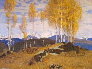 Autumn In The Mountains — Adrian Scott Stokes
