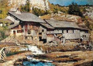Mill near Saut du Doubs (II. version)