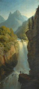Waterfall In The Black Forest — Joséphine Bowes