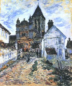 Vetheuil, The Church — Claude Monet