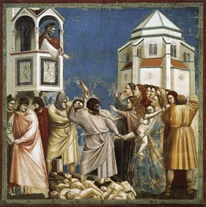 No. 21 Scenes From The Life Of Christ: 5. Massacre Of The Innocents — Giotto Di Bondone, Early Renaissance